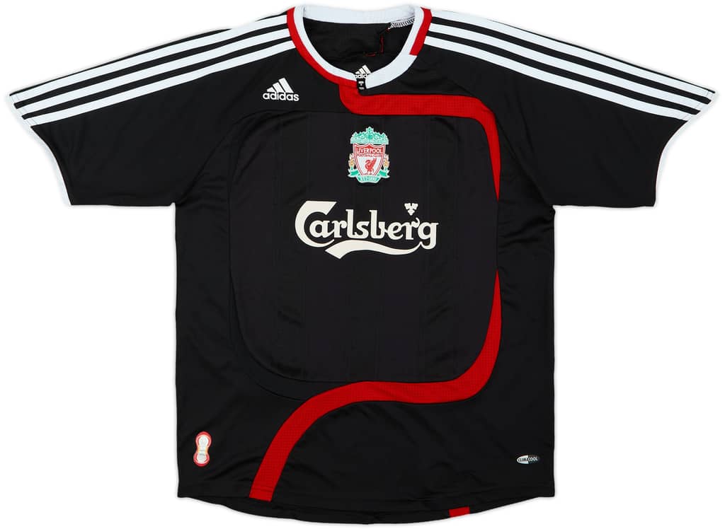2007-08 Liverpool Third Shirt - 8/10 - (M.Boys)