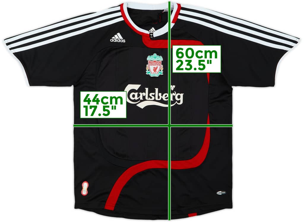 2007-08 Liverpool Third Shirt - 8/10 - (M.Boys)