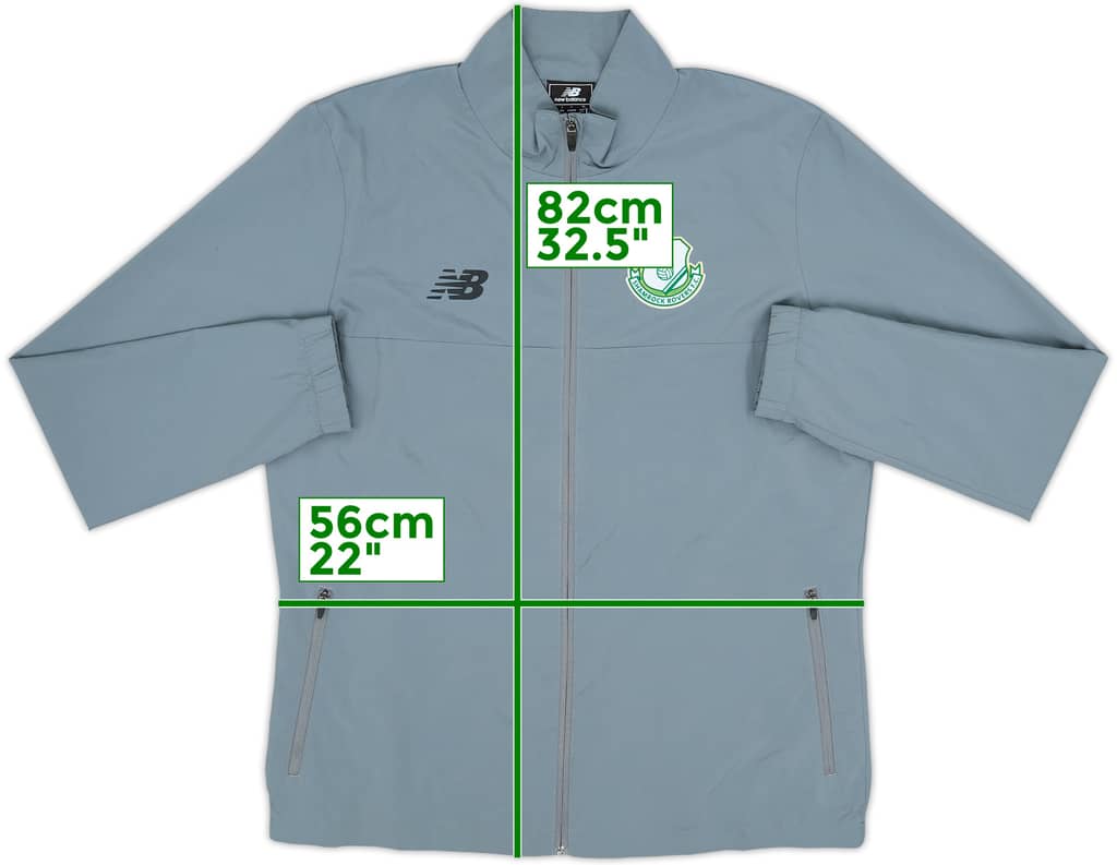 2017 Shamrock Rovers New Balance Track Jacket - 8/10 - (L)