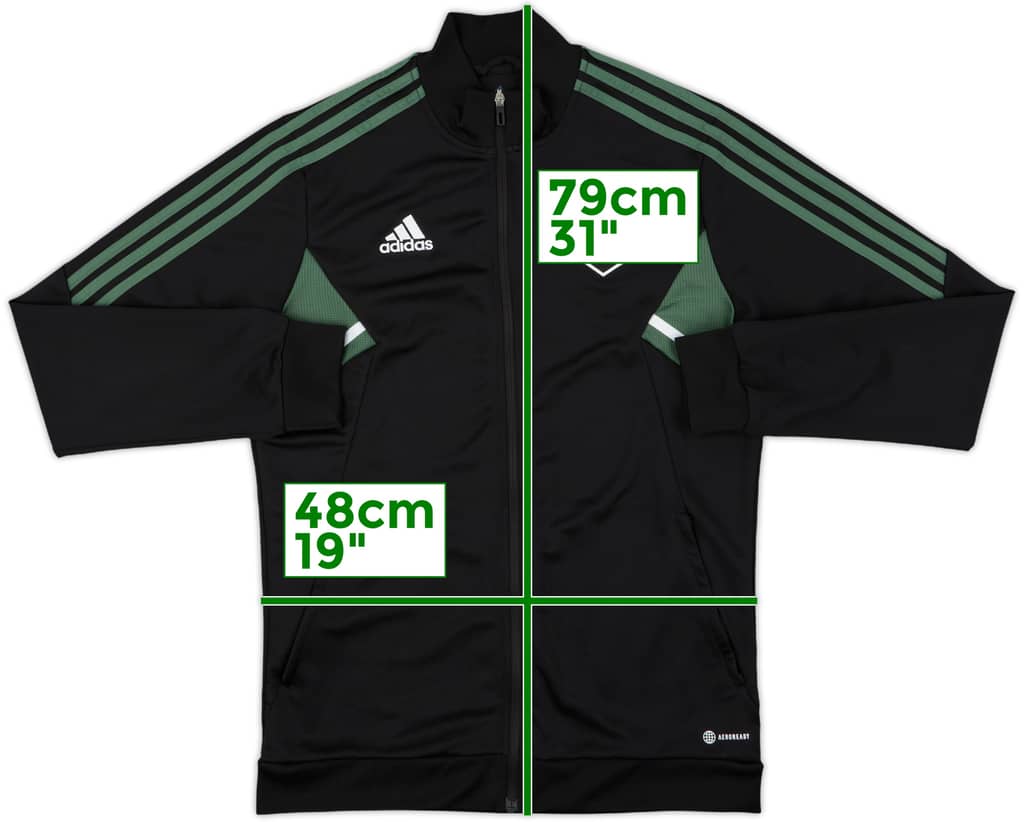 2022-23 Celtic adidas Track Jacket - 7/10 - (L)