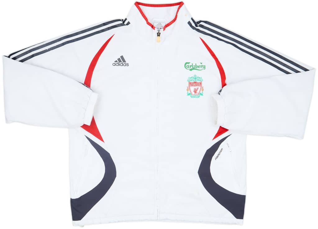 2006-07 Liverpool adidas Track Jacket - 6/10 - (L/XL)