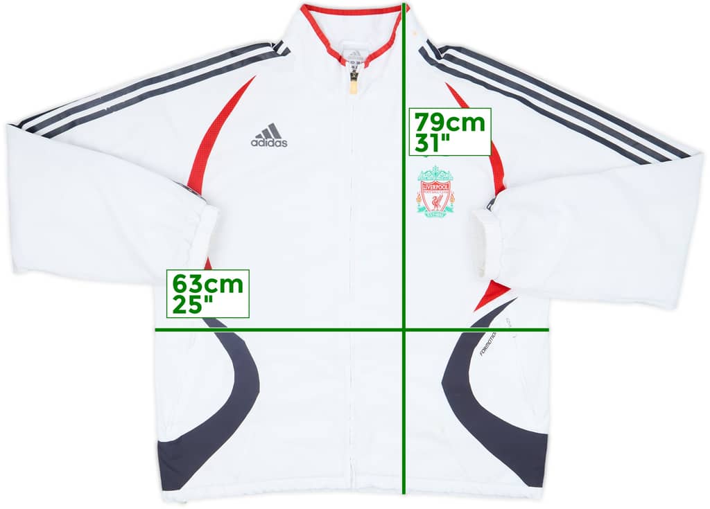2006-07 Liverpool adidas Track Jacket - 6/10 - (L/XL)