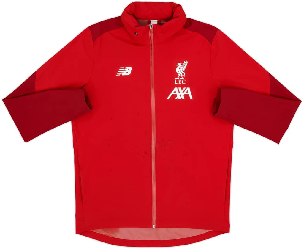 2018-19 Liverpool New Balance Hooded Track Jacket - 5/10 - (L)
