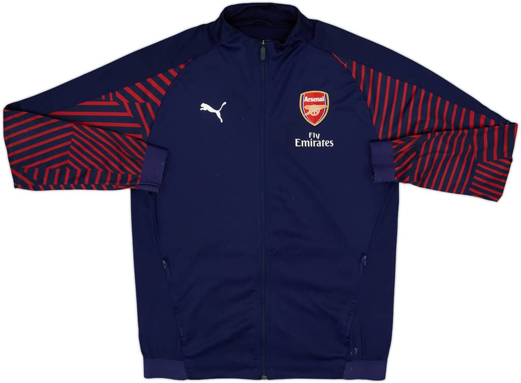 2017-18 Arsenal Puma Track Jacket - 6/10 - (XL)