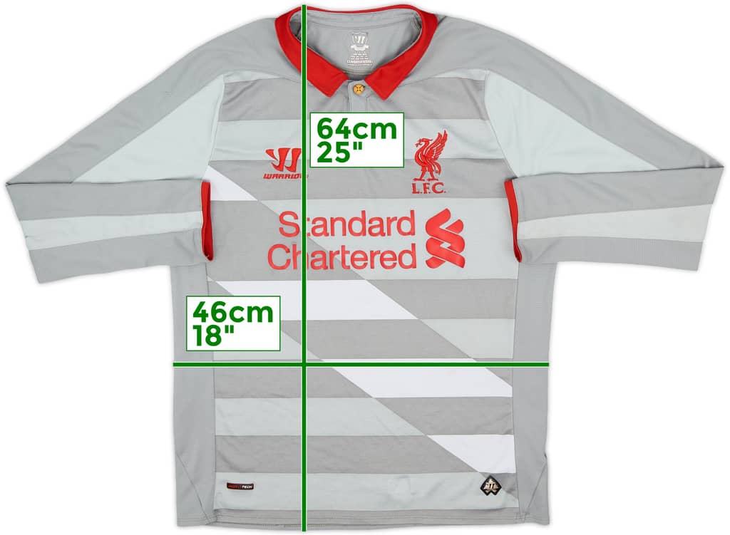 2014-15 Liverpool GK Shirt - 8/10 - (S)