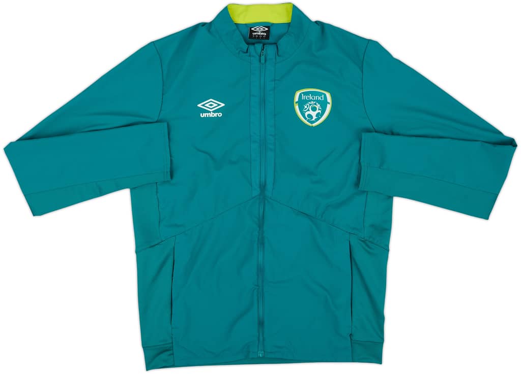 2016-17 Ireland Umbro Track Jacket - 8/10 - (L)