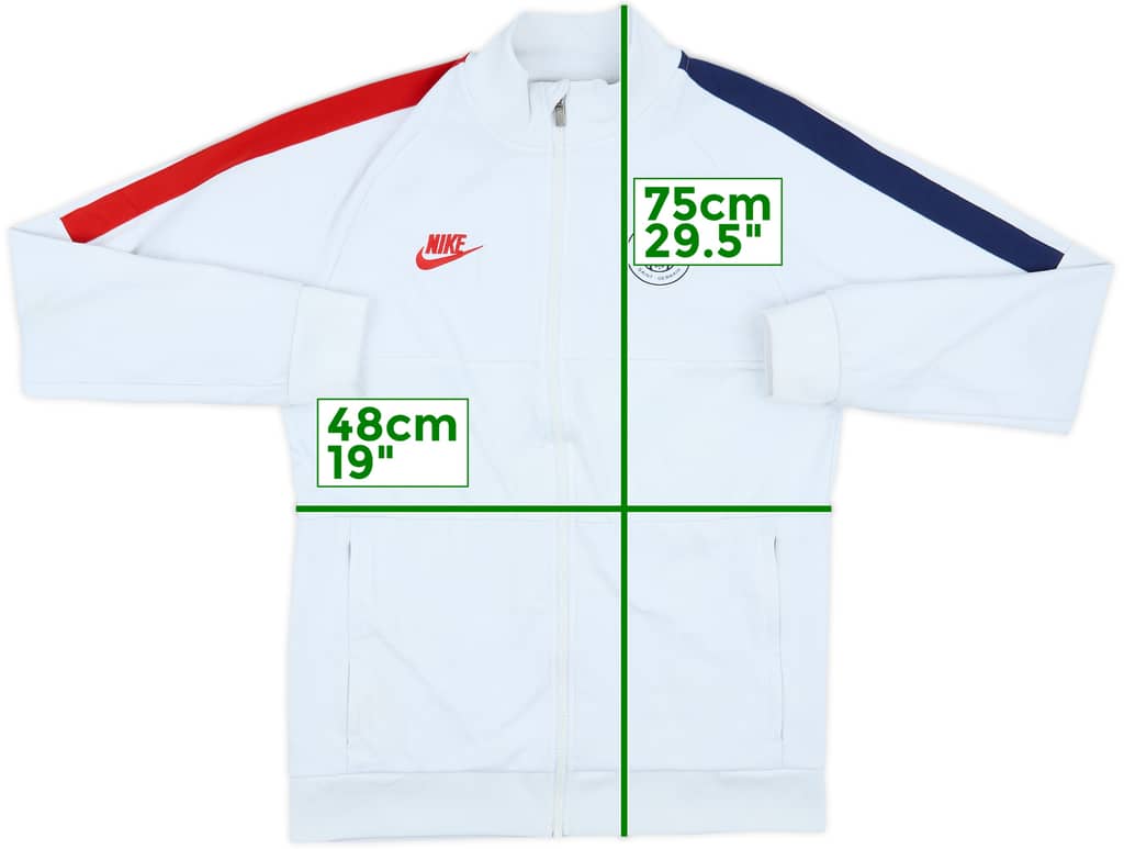 2019-20 Paris Saint-Germain Nike Track Jacket - 7/10 - (M)