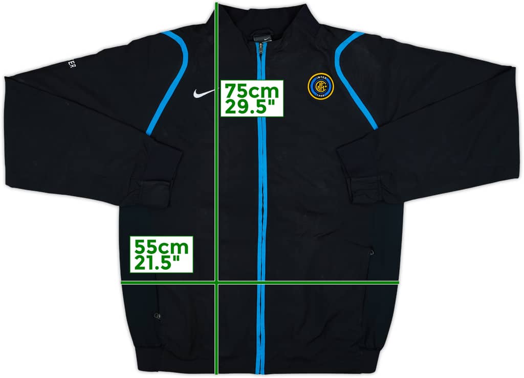 2006-07 Inter Milan Nike Track Jacket - 7/10 - (L)
