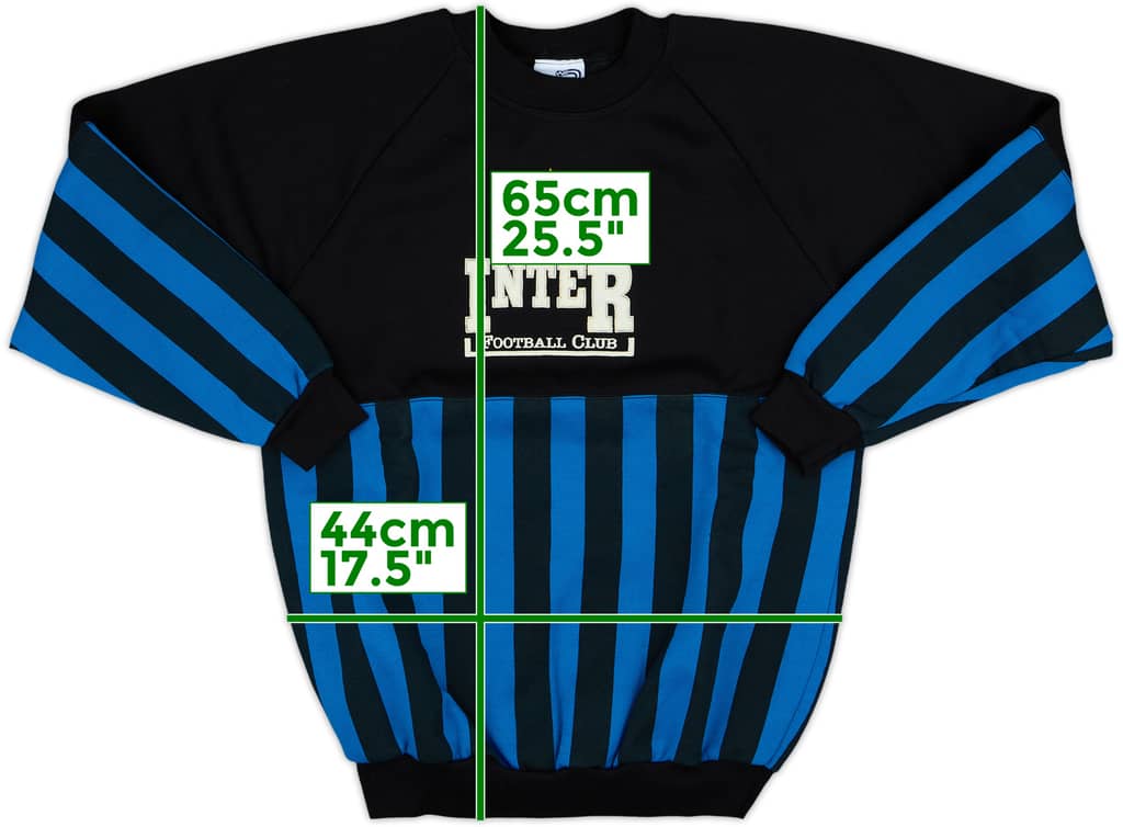 1990-91 Inter Milan Le Felpe Dei Grandi Sweat Top - 7/10 - (S)