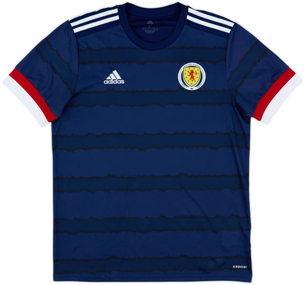 2022-23 Scotland Home Shirt - 8/10 - (L)