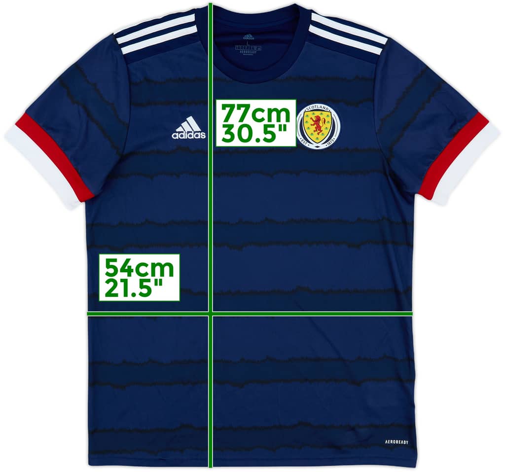 2022-23 Scotland Home Shirt - 8/10 - (L)