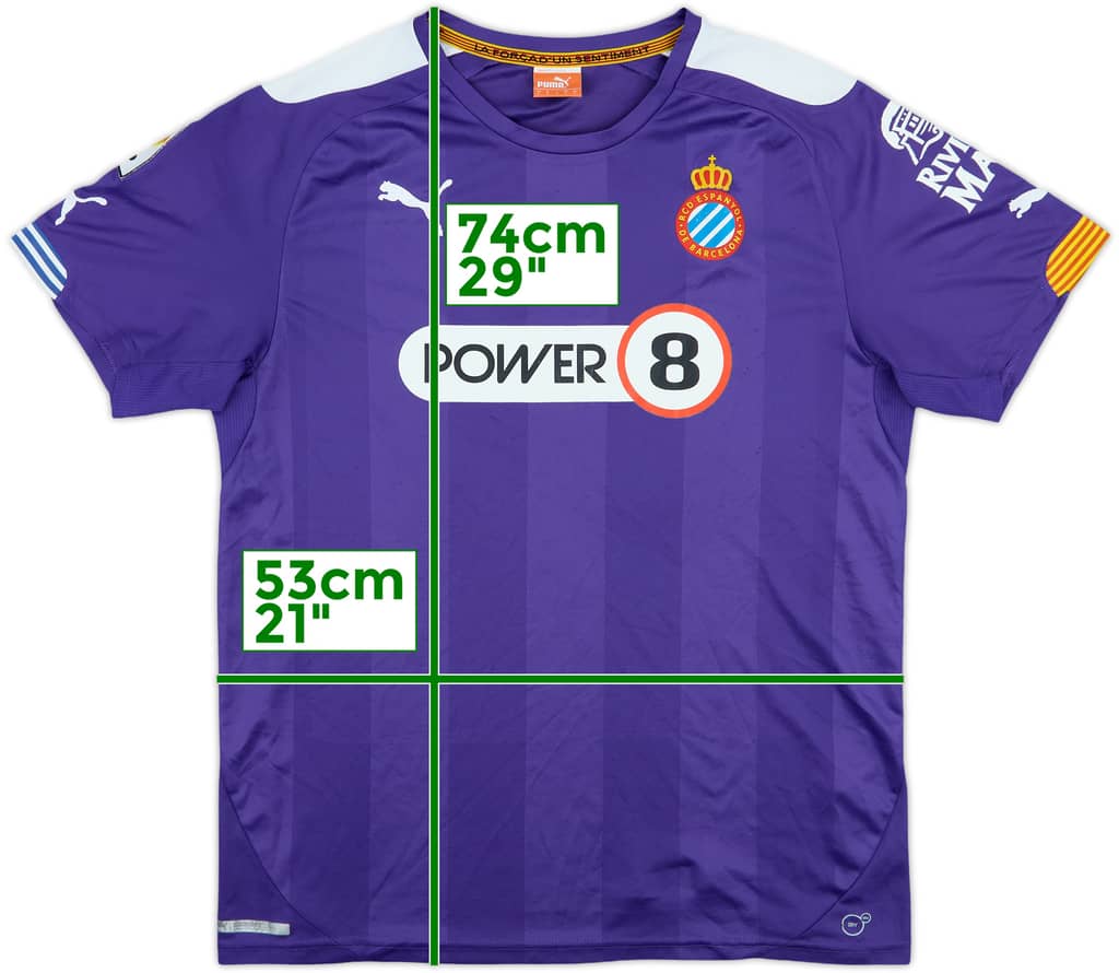 2014-15 Espanyol Away Shirt - 7/10 - (L)