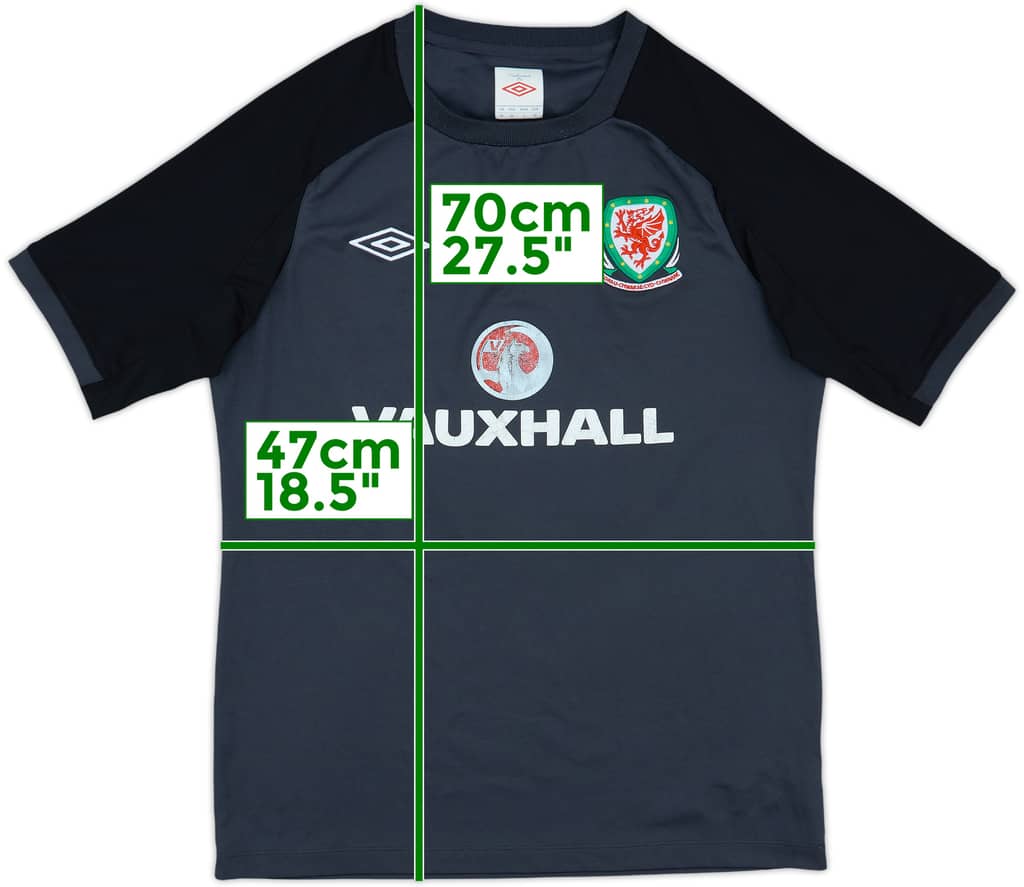 2011-12 Wales Umbro Training Shirt - 7/10 - (M)