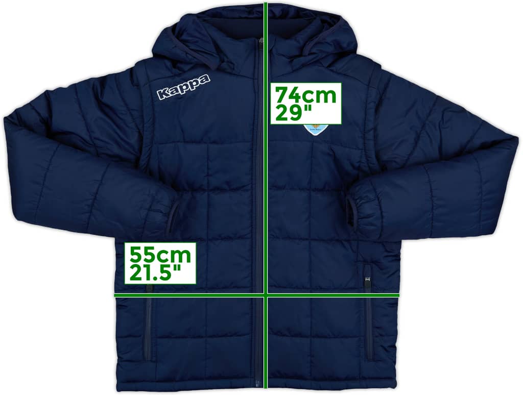 2019-20 Kappa Padded Bench Coat (Sassari) - 10/10 - (M)