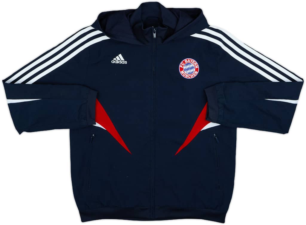 2008-09 Bayern Munich adidas Hooded Track Jacket - 8/10 - (M.Boys)