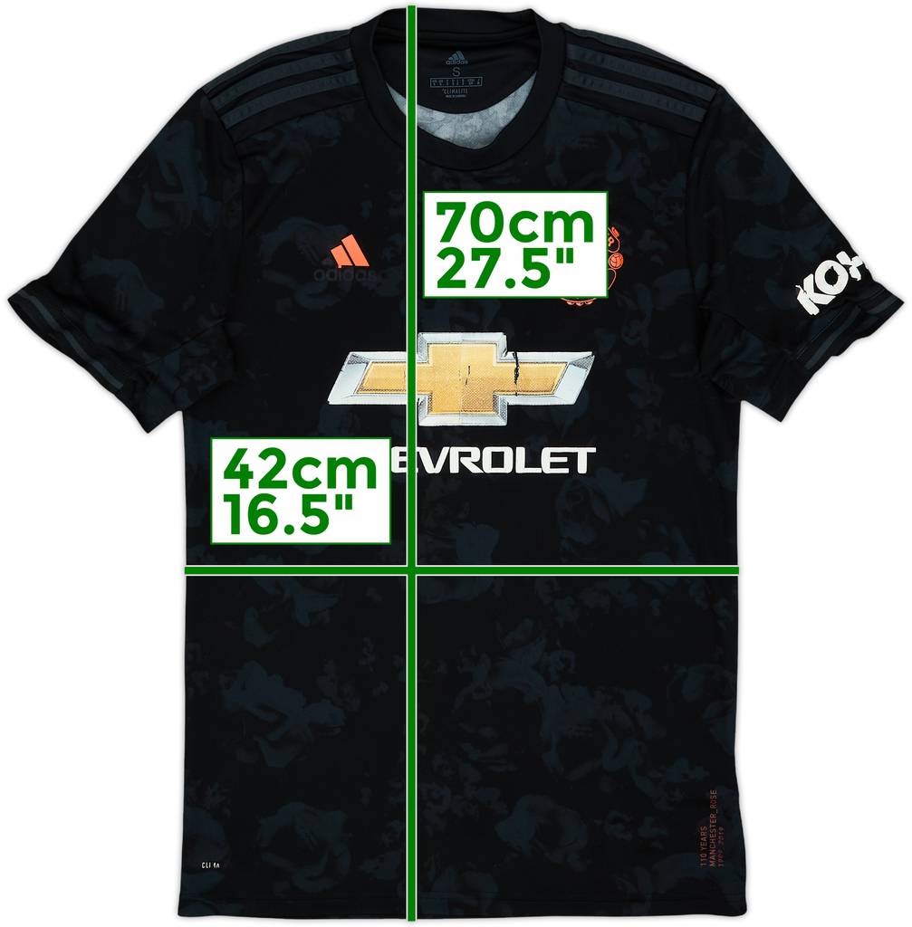 2019-20 Manchester United Third Shirt - 4/10 - (S)