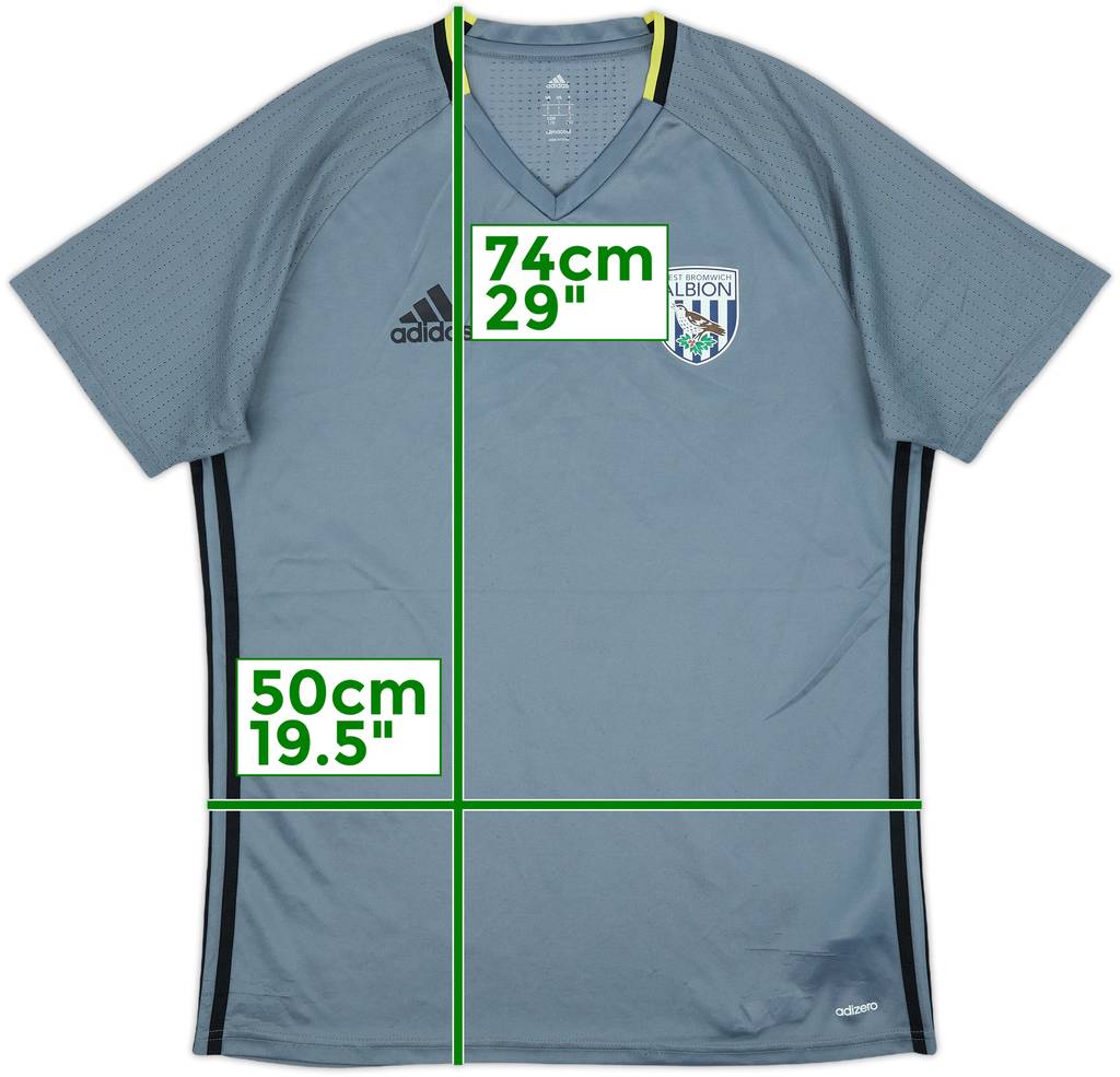 2015-16 West Brom adizero Training Shirt - 8/10 - (L)
