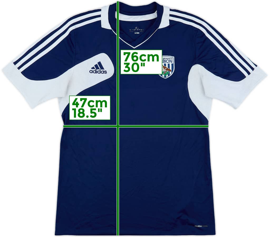 2011-12 West Brom adidas Training Shirt - 8/10 - (M/L)