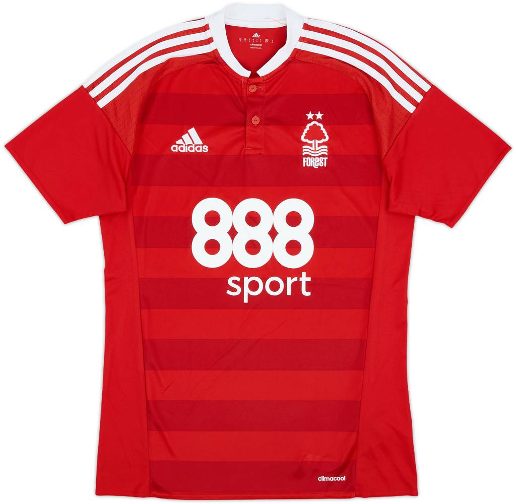 2016-17 Nottingham Forest Home Shirt - 8/10 - (S)