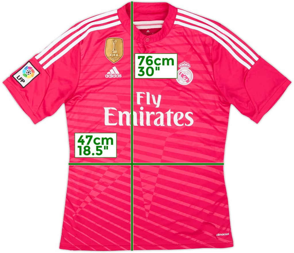 2014-15 Real Madrid Away Shirt - 5/10 - (L)