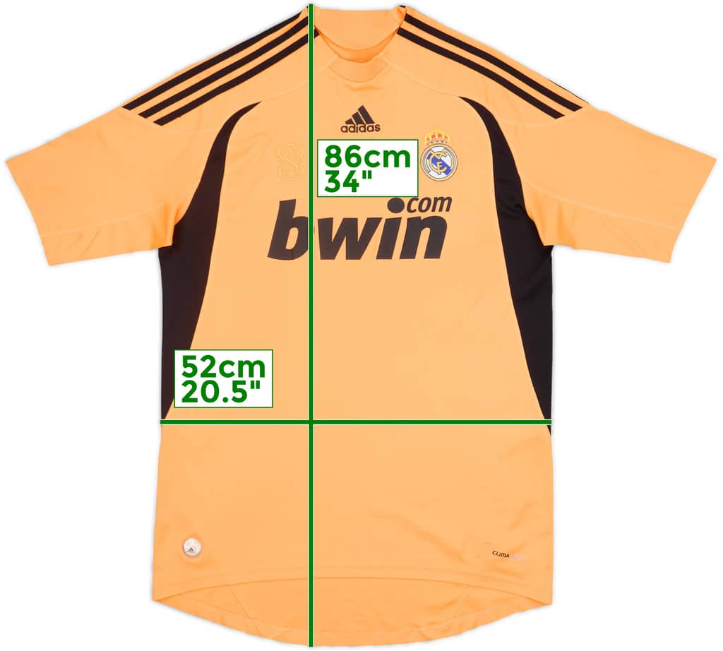 2009-10 Real Madrid GK Home Shirt - 7/10 - (M)