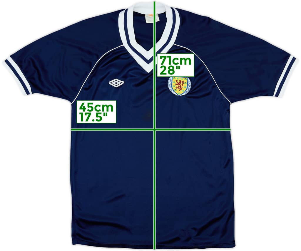 1982-83 Scotland Home Shirt - 8/10 - (M)