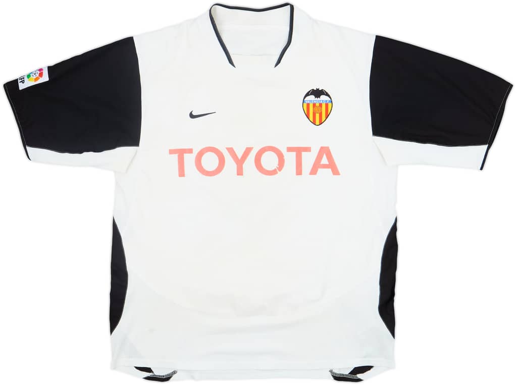 2003-04 Valencia Home Shirt - 5/10 - (L)