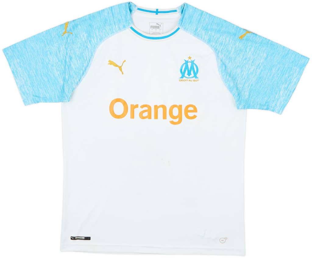2018-19 Olympique Marseille Home Shirt - 5/10 - (L)