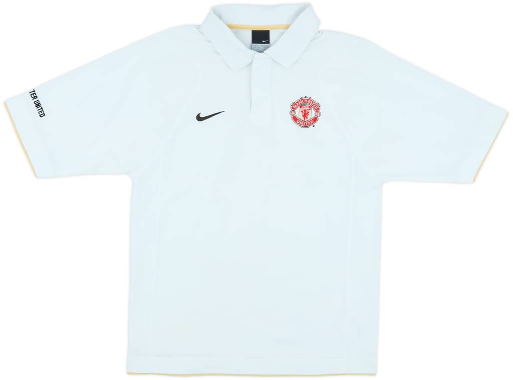 2006-07 Manchester United Nike Polo Shirt - 7/10 - (S)