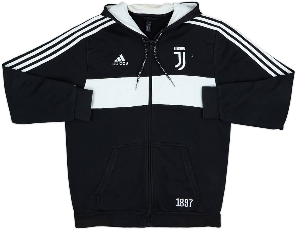 2019-20 Juventus adidas Hooded Track Jacket - 7/10 - (L)