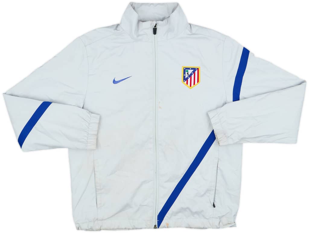 2011-12 Atletico Madrid Nike Track Jacket - 5/10 - (M.Boys)