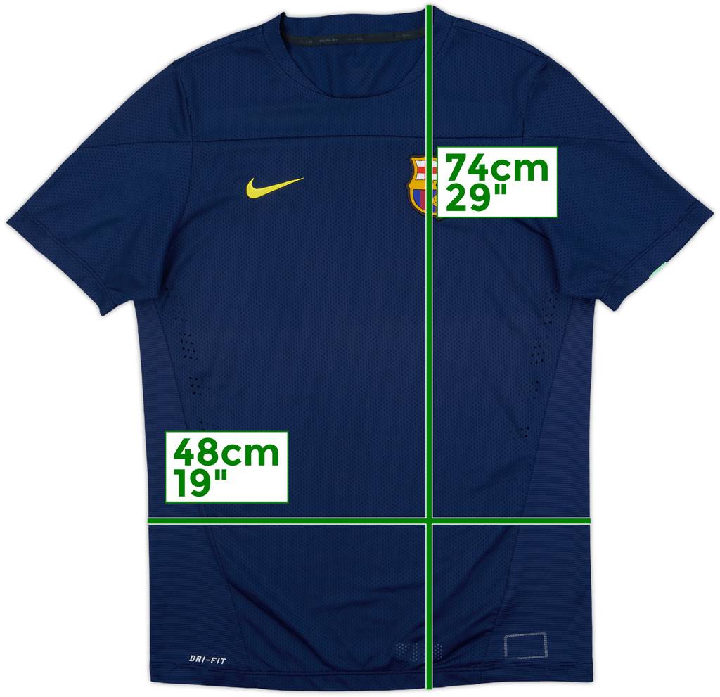 2013-14 Barcelona Nike Training Shirt - 7/10 - (M)