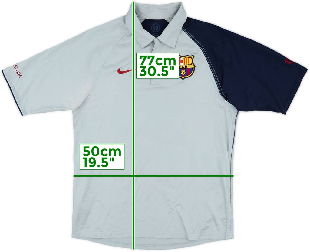 2004-05 Barcelona Nike Polo Shirt - 6/10 - (M)