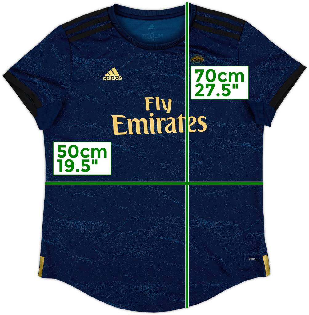 2019-20 Real Madrid Away Shirt - 7/10 - (Women's L)