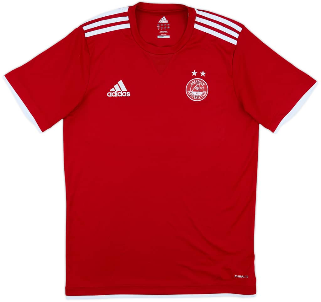 2011-12 Aberdeen adidas Training Shirt - 9/10 - (M)