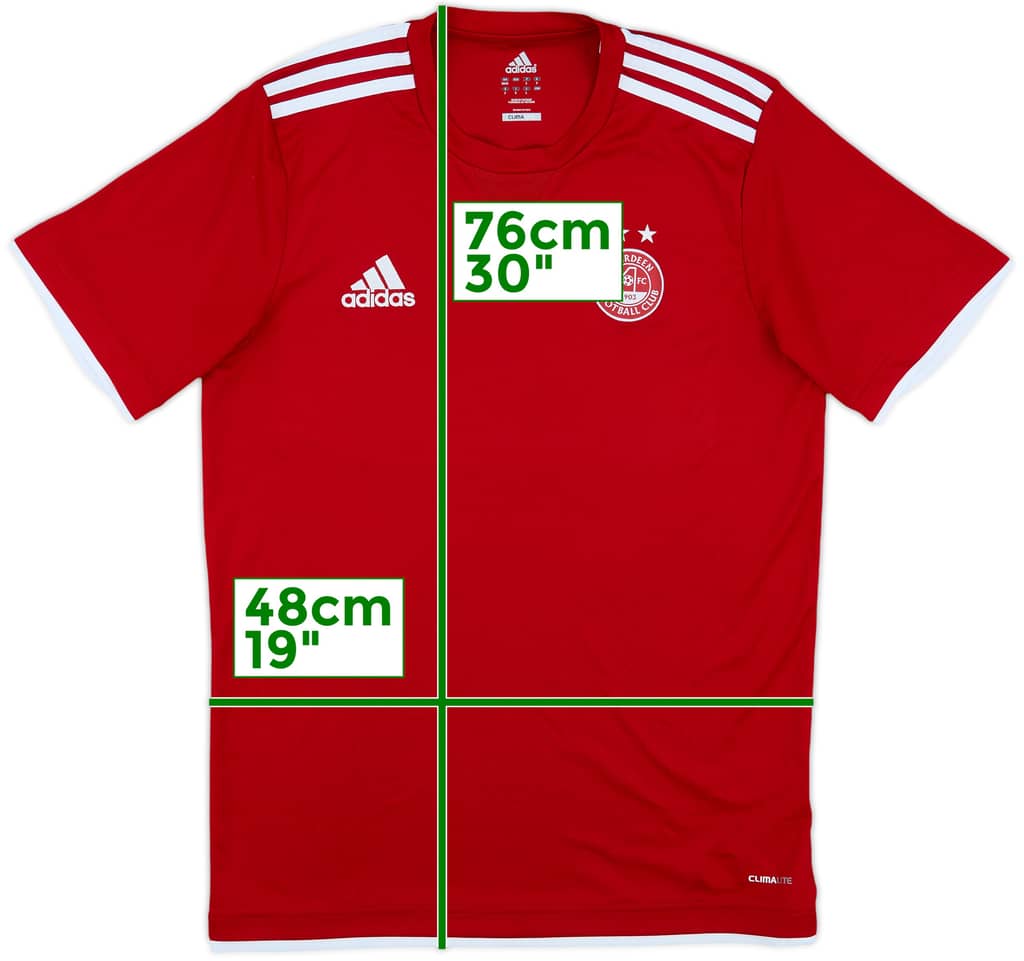 2011-12 Aberdeen adidas Training Shirt - 9/10 - (M)