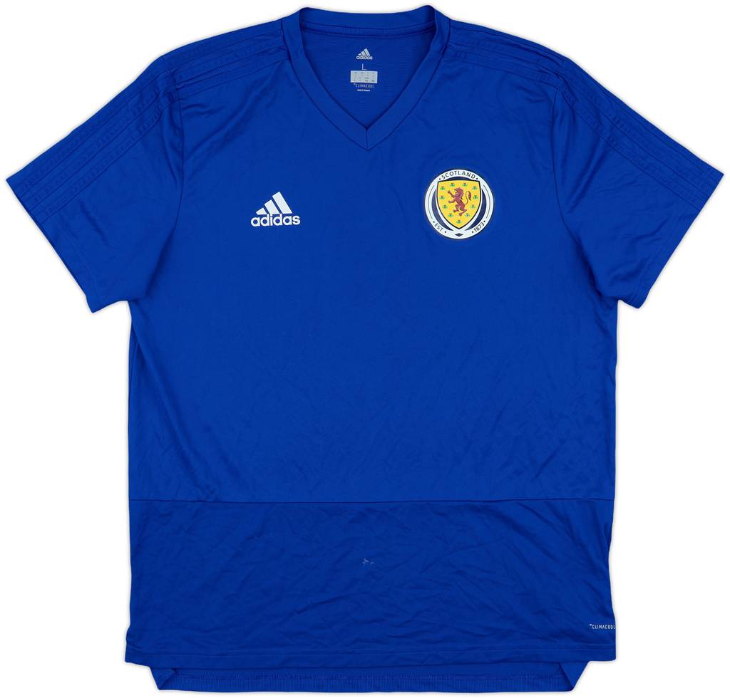 2018-19 Scotland adidas Training Shirt - 7/10 - (L)