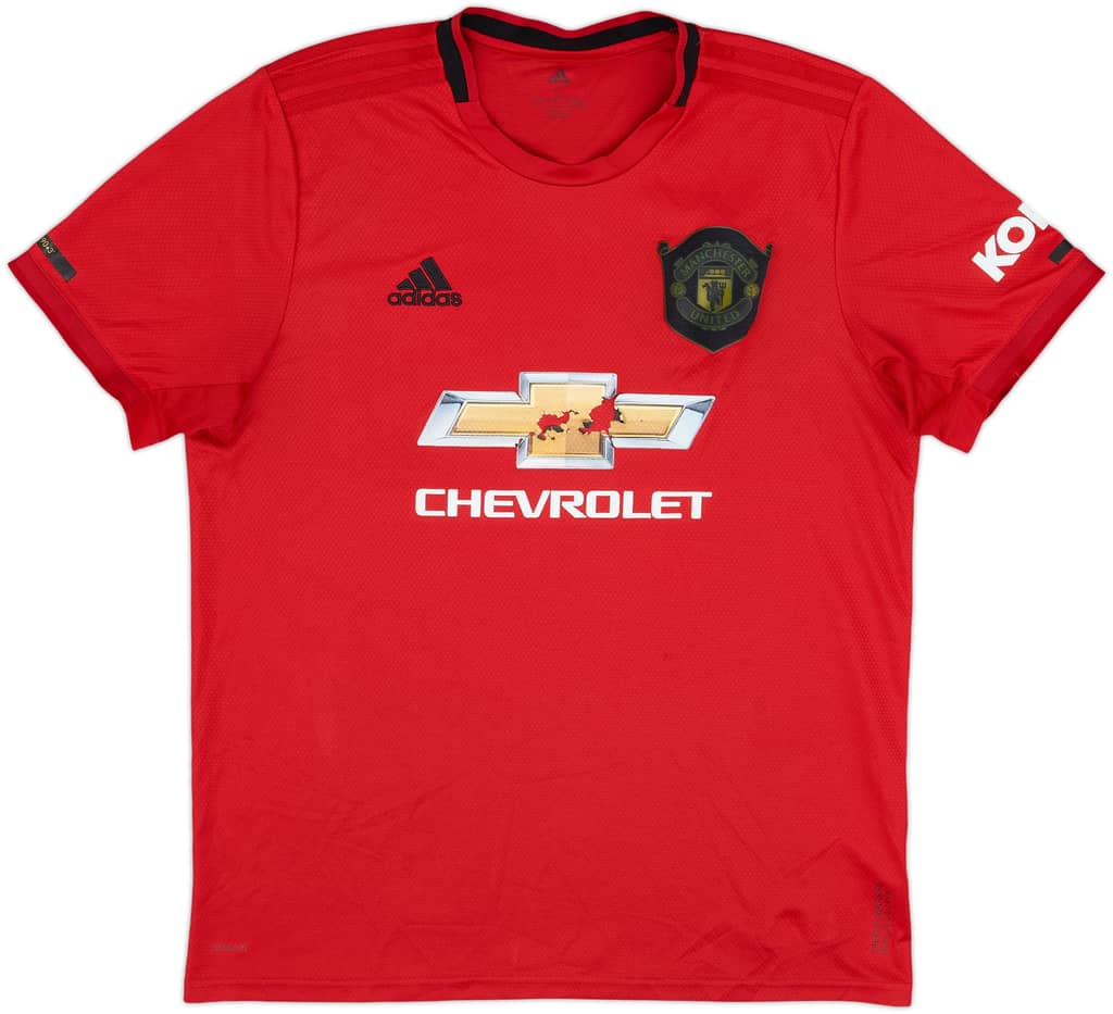 2019-20 Manchester United Home Shirt - 4/10 - (L)