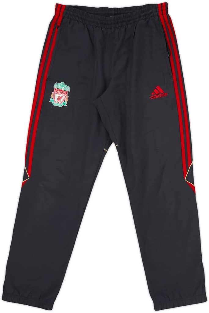 2009-10 Liverpool adidas Track Pants/Bottoms - 7/10 - (S)