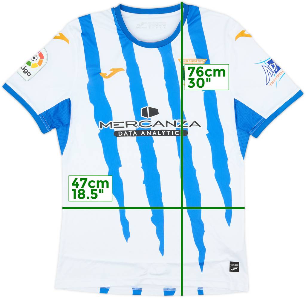 2022-23 CD Leganes Youth Home Shirt - 10/10 - (L)