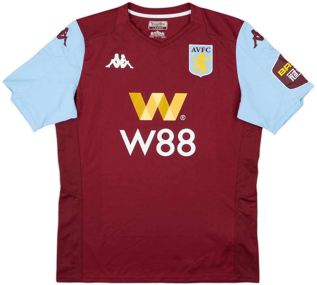 2019-20 Aston Villa Home Shirt - 7/10 - (L)