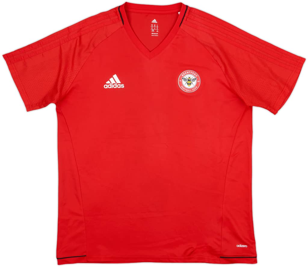 2017-18 Brentford adidas Training Shirt - 8/10 - (XL)