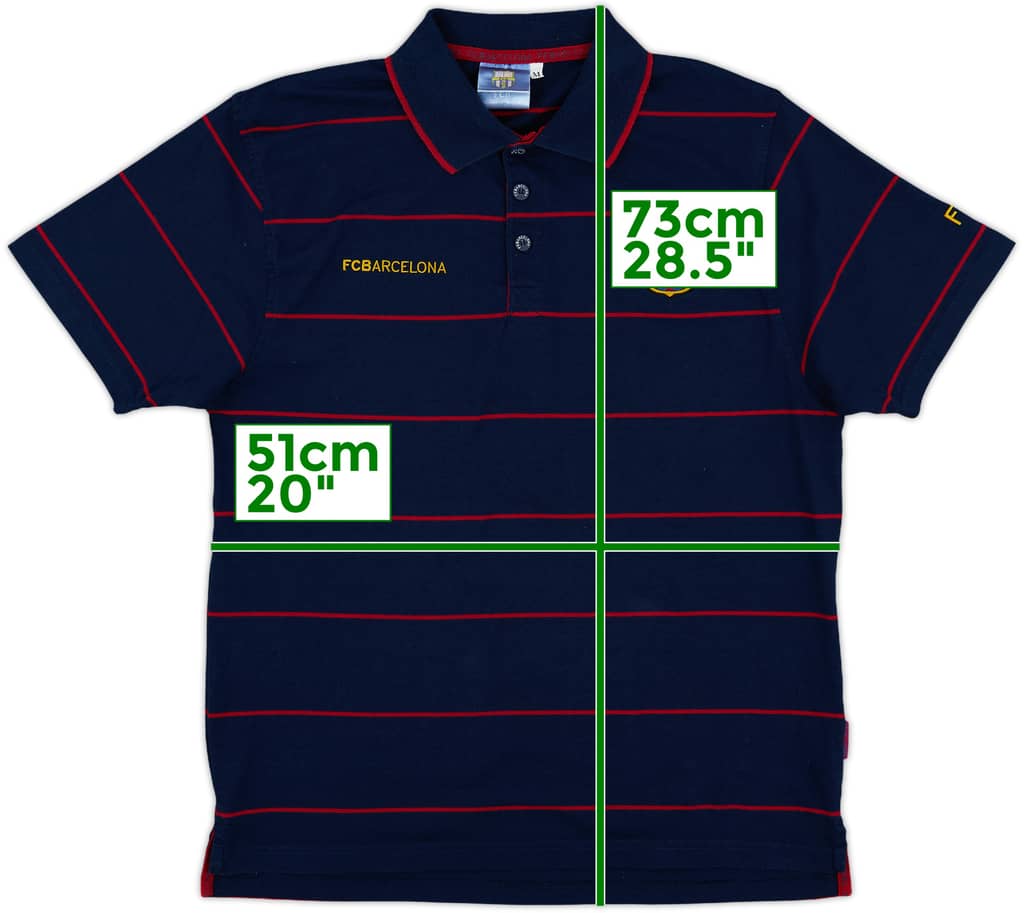 2000s Barcelona Polo Shirt - 8/10 - (M)