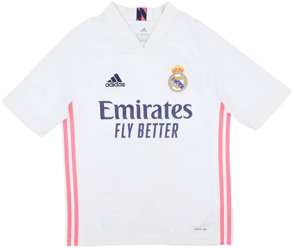 2020-21 Real Madrid Home Shirt - 6/10 - (L.Boys)