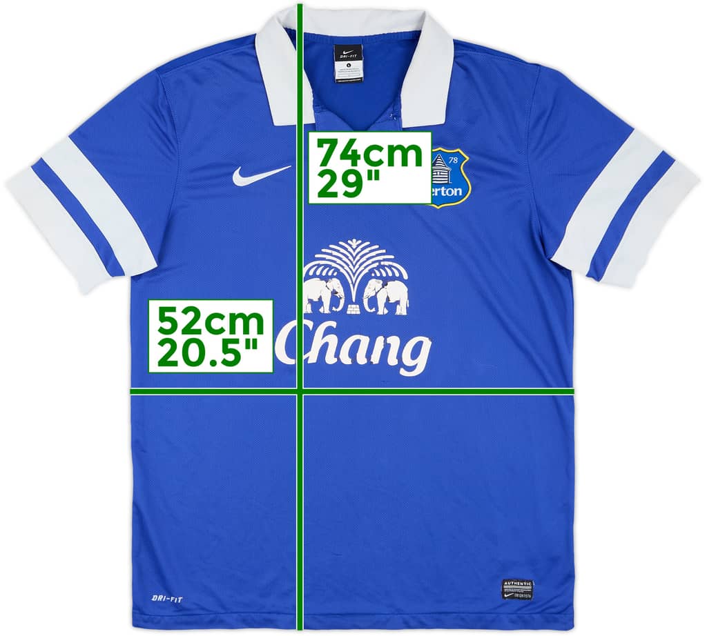 2013-14 Everton Home Shirt - 5/10 - (L)