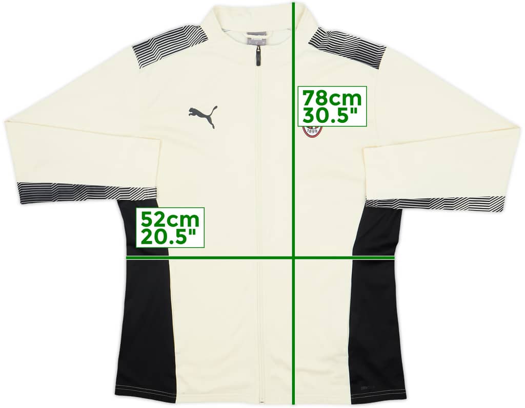2021-22 AC Milan Puma Track Jacket - 9/10 - (L)