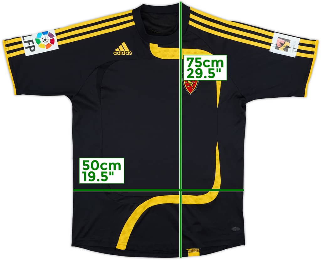 2008-09 Real Zaragoza Away Shirt - 6/10 - (XL.Boys)