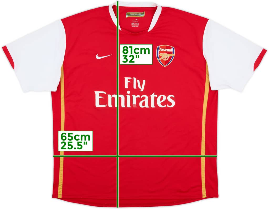 2008-10 Arsenal Home Shirt - 4/10 - (XXL)