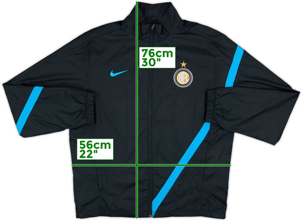 2011-12 Inter Milan Nike Track Jacket - 6/10 - (M)