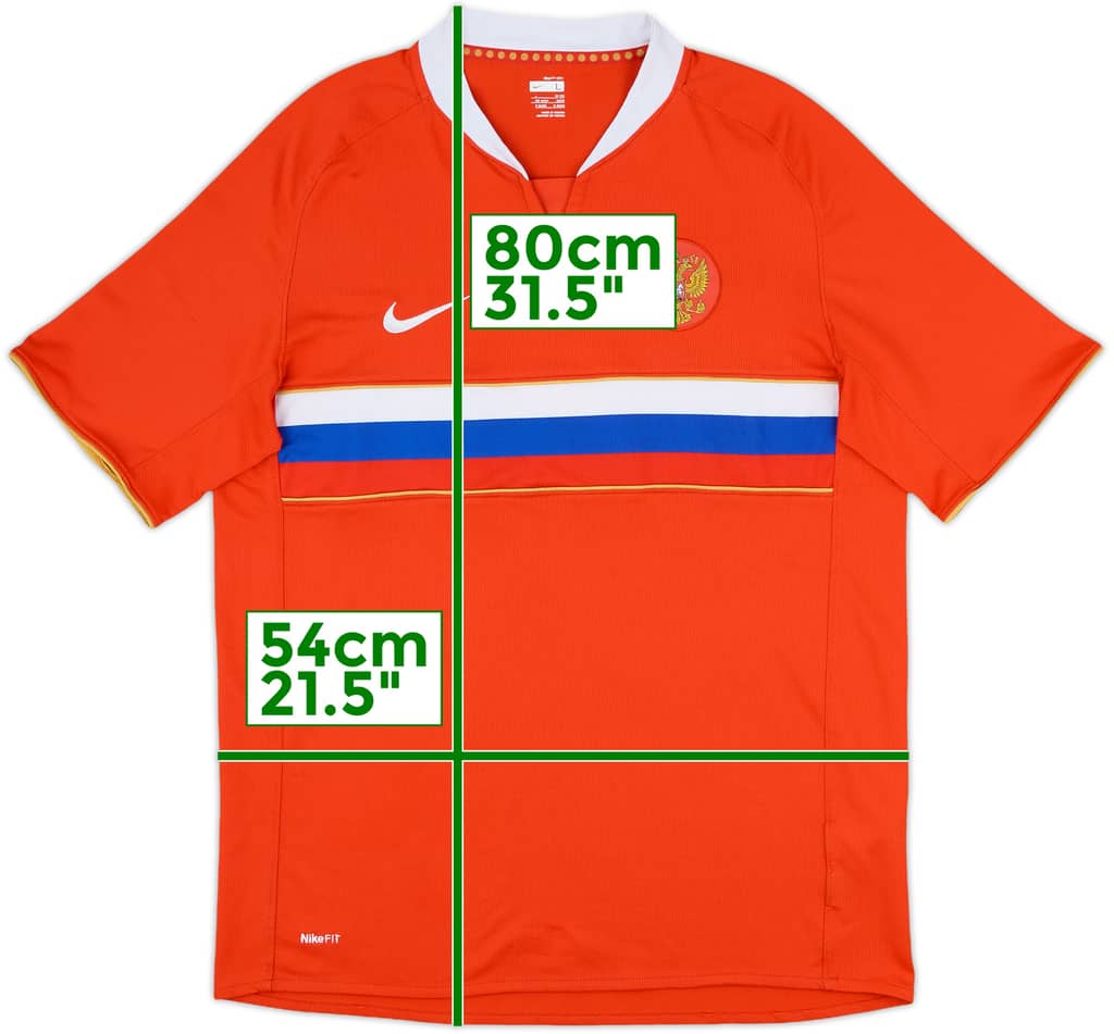2008 Russia Away Shirt - 8/10 - (L)